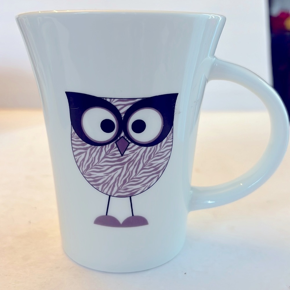 Owl Coffee Mug Tara Reed Design Blue Harbor